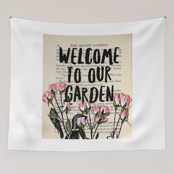 Item preview, Welcome to our Garden Roses Garden and Lyrics designed and sold by Kalli-design.