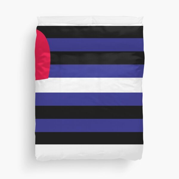 Leather Latex LGBT Pride Flag Duvet Cover