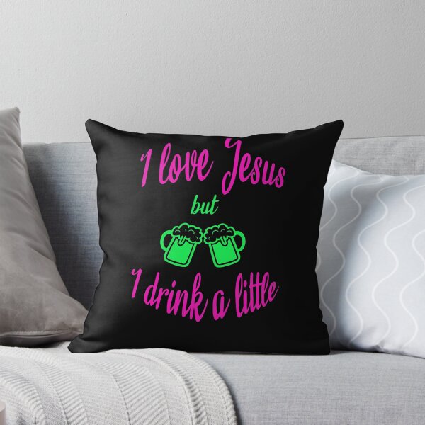Item preview, I love Jesus but I drink a little designed and sold by TracyPhotoArt.