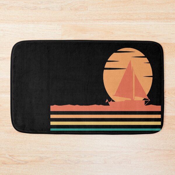 Item preview, Sailboat Sunset Cute Sailing Retro Vintage For Sailboat Sail Lovers designed and sold by Thecitiesstore.