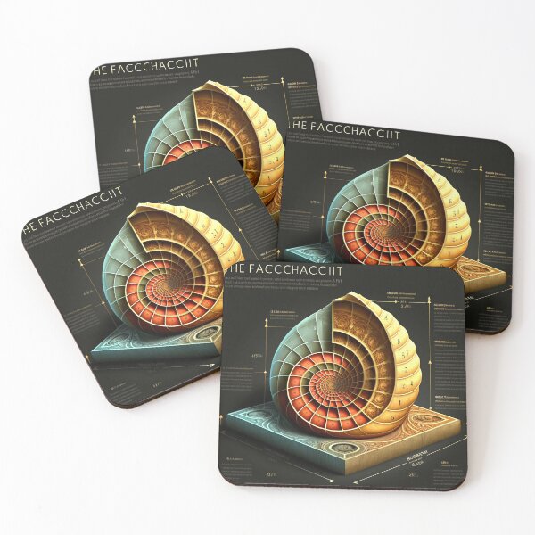 Artikelvorschau, Fibonacci Style Spiral Infographic Colourful Abstract  entworfen und verkauft von RAGANADesign.