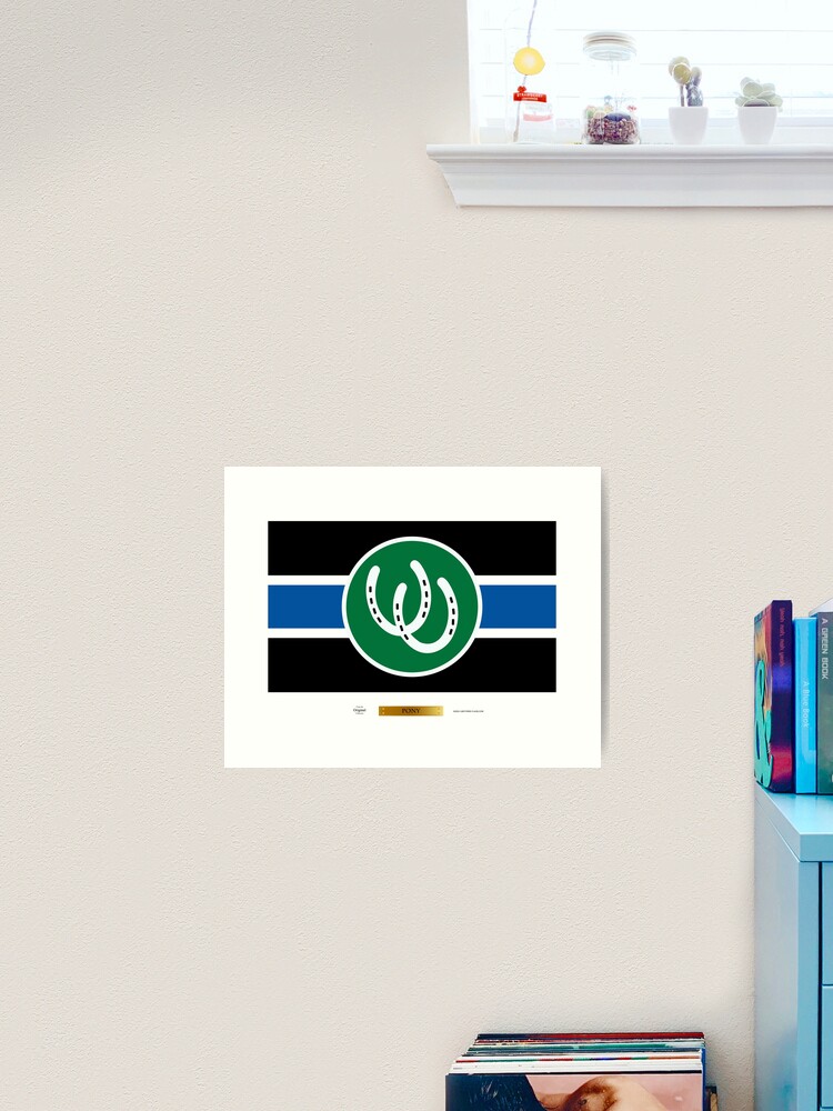 Thumbnail 1 of 3, Art Print, Pony LGBT Pride Flag designed and sold by LGBT-Pride-Flag.