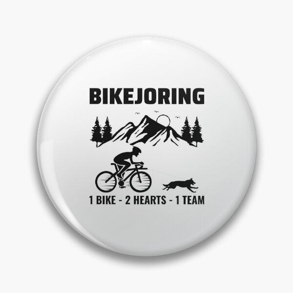 Item preview, Bikejoring DogScooting Dog Sport Bike Bicycle Ride designed and sold by CuteDesigns1.