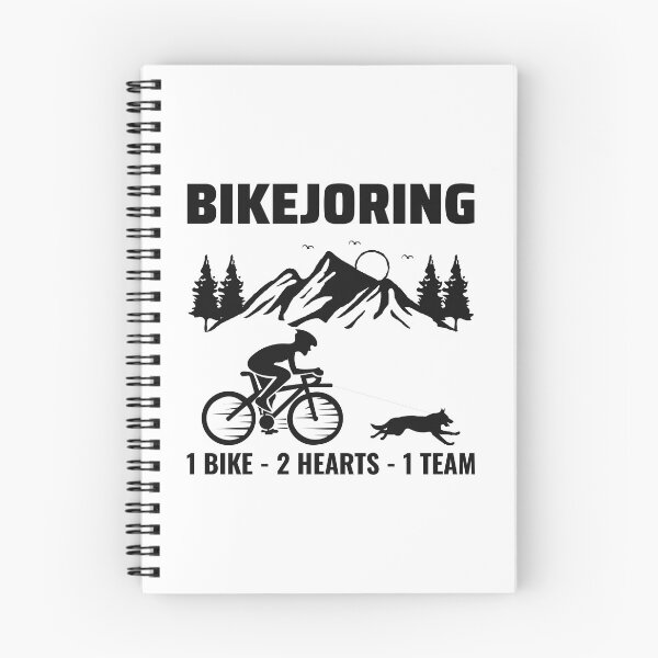 Item preview, Bikejoring DogScooting Dog Sport Bike Bicycle Ride designed and sold by CuteDesigns1.