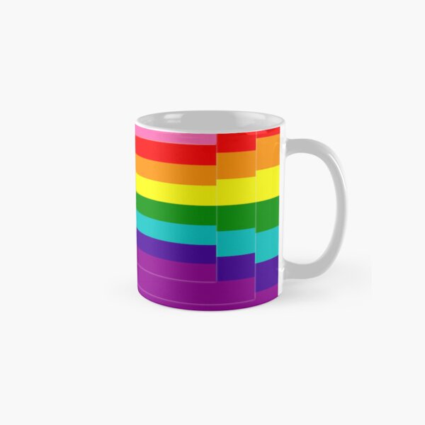 Stack Of 3 LGBT Pride Flag Classic Mug