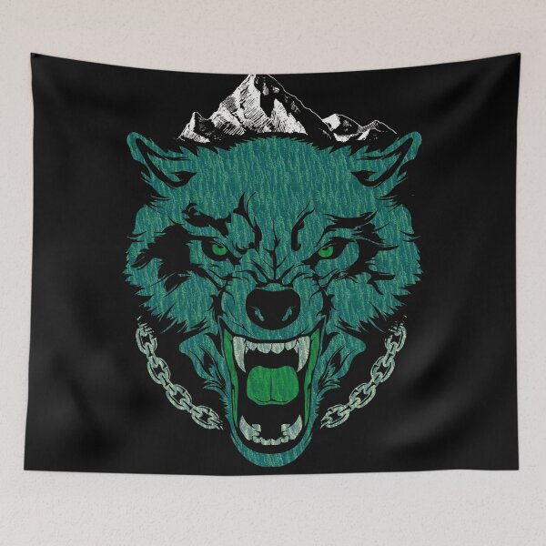 Item preview, Wolf ripping 2023 gift ideas & wolf gifts near me designed and sold by Desibeau.
