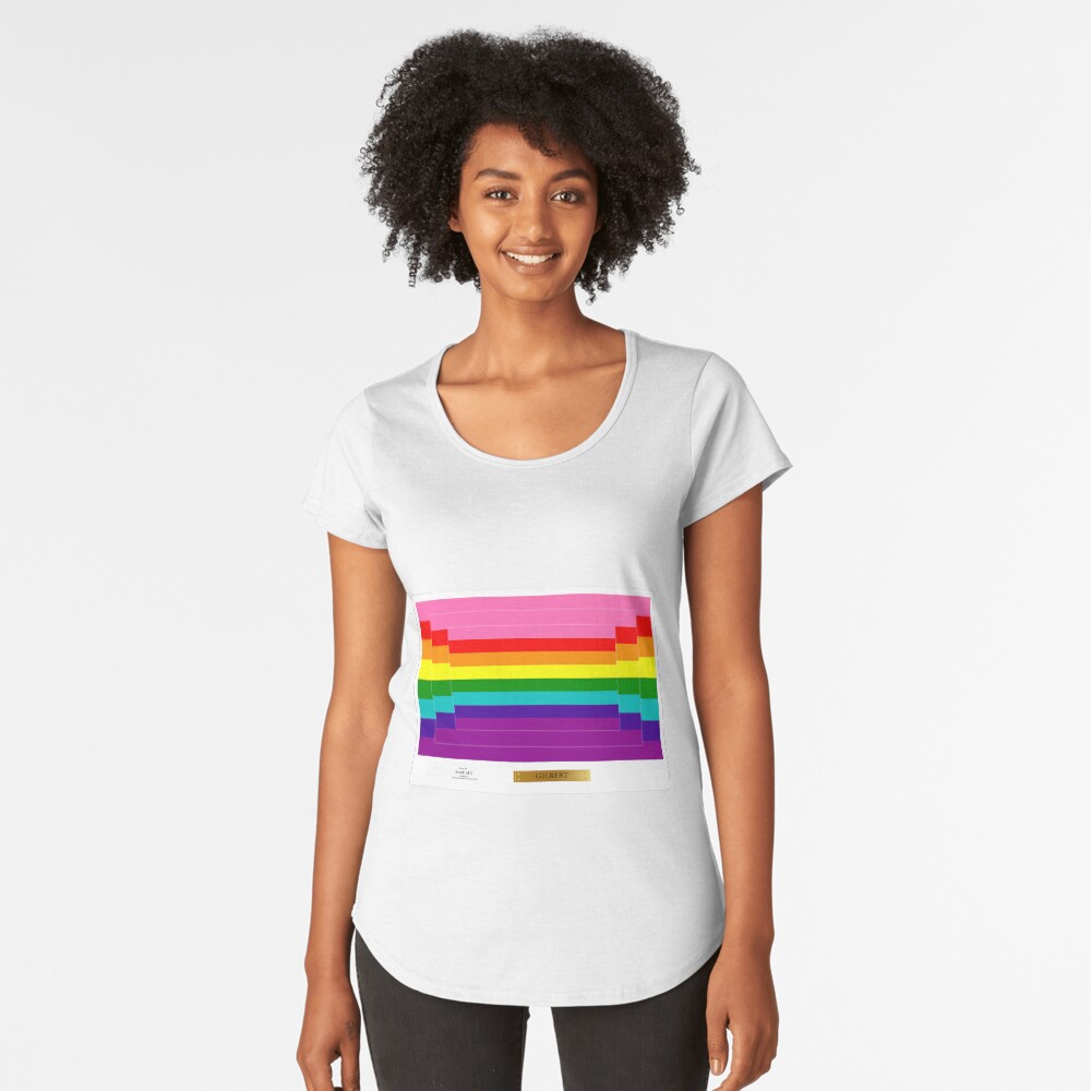Item preview, Premium Scoop T-Shirt designed and sold by LGBT-Pride-Flag.
