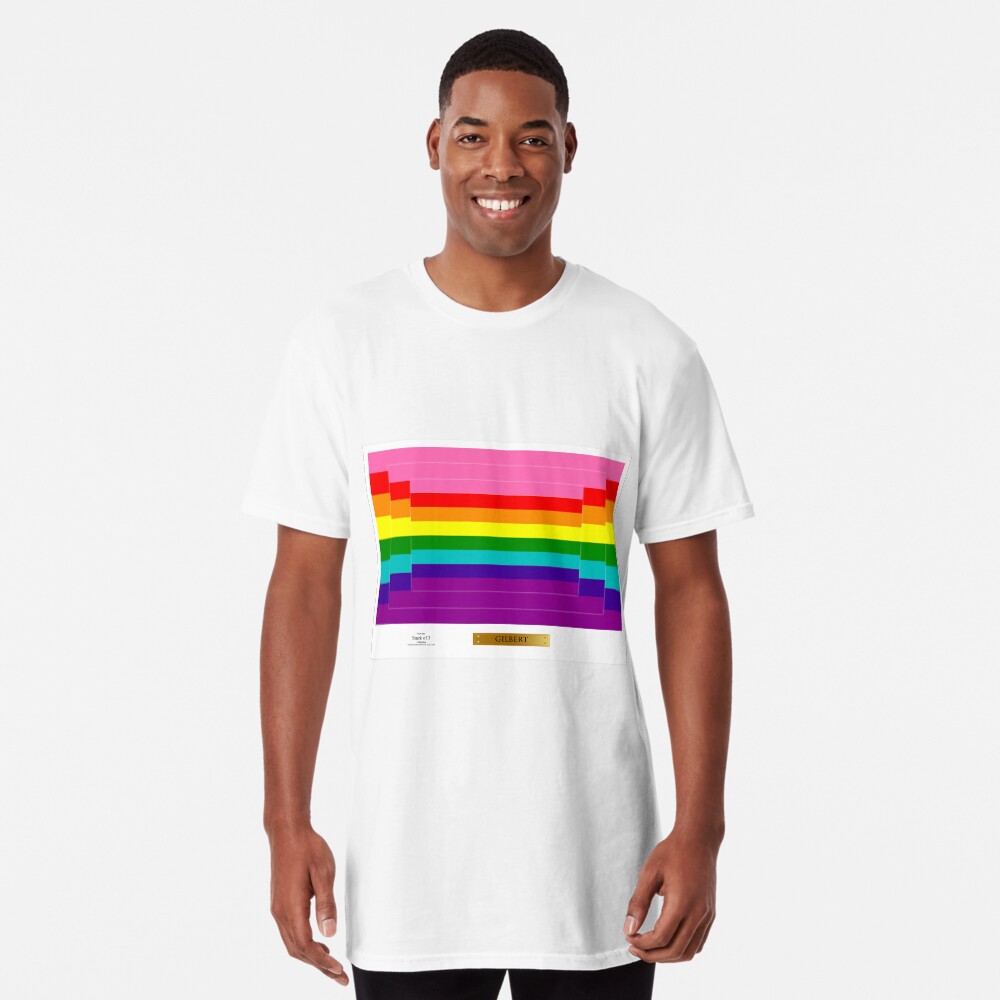 Item preview, Long T-Shirt designed and sold by LGBT-Pride-Flag.