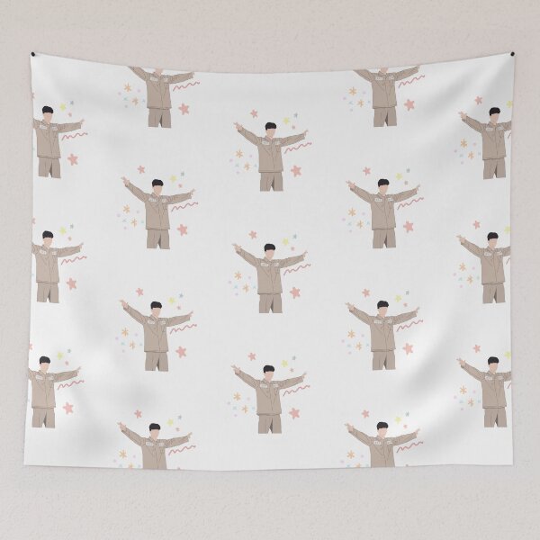 Item preview, Extraordinary attorney lovely character square fart & star background designed and sold by paintingtour.