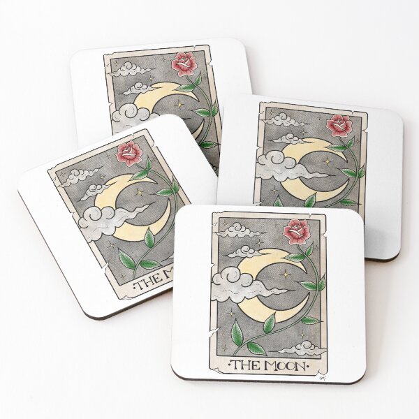 Item preview, The Moon Tarot Card designed and sold by aimeegrace23.
