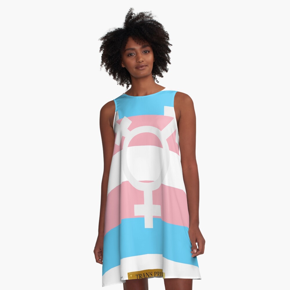 Item preview, A-Line Dress designed and sold by LGBT-Pride-Flag.