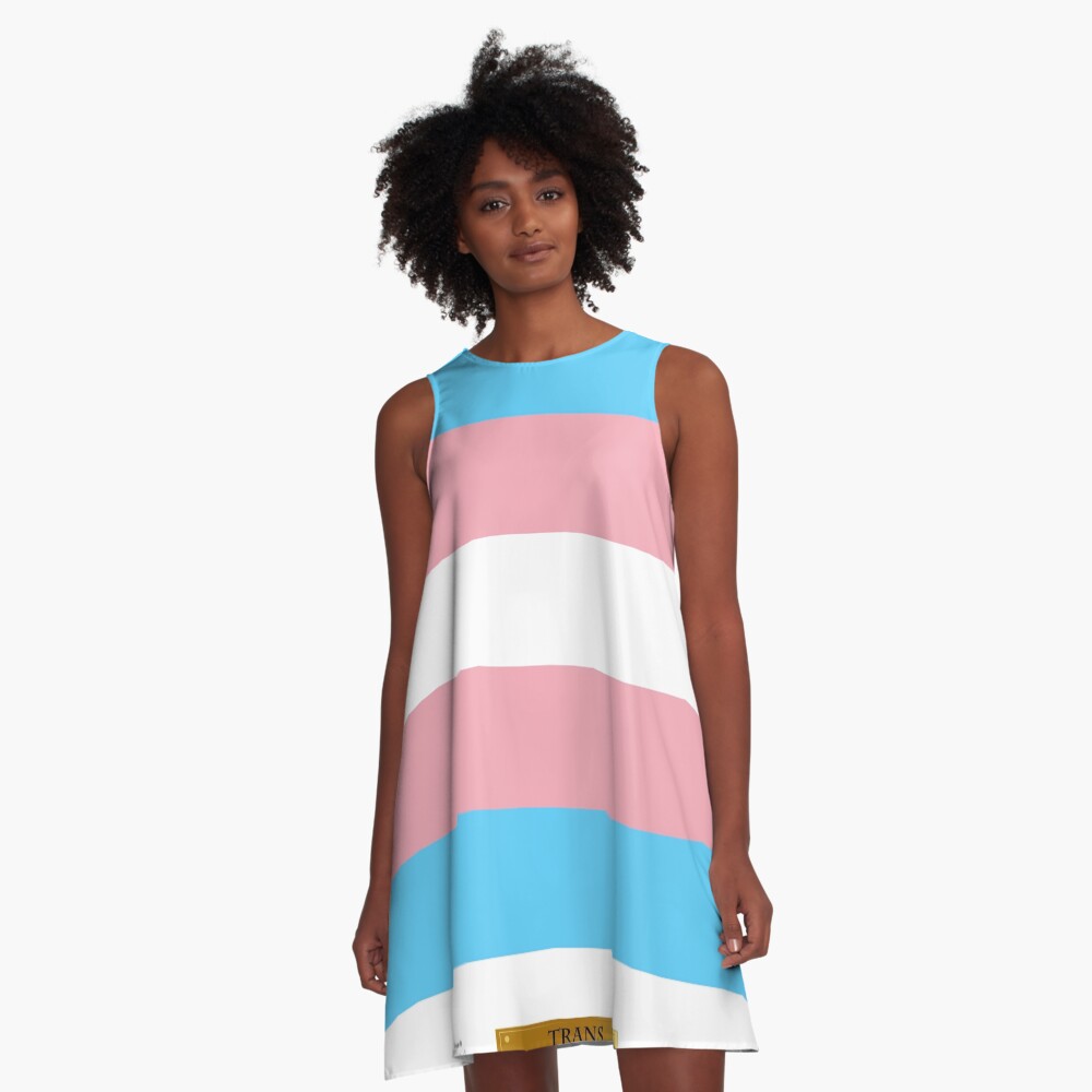Item preview, A-Line Dress designed and sold by LGBT-Pride-Flag.