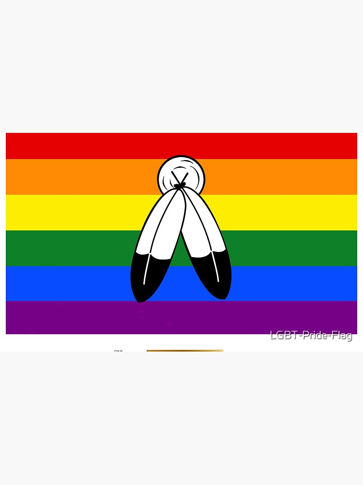 Thumbnail 6 of 6, Coffee Mug, Two Spirited LGBT Pride Flag designed and sold by LGBT-Pride-Flag.