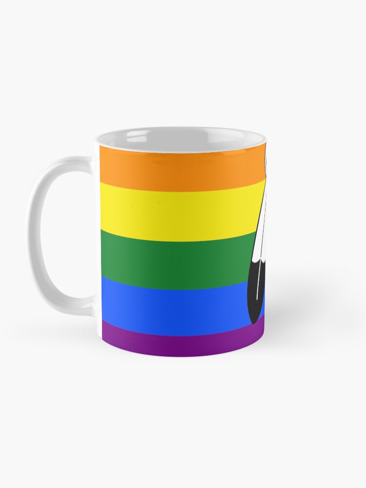 Thumbnail 3 of 6, Coffee Mug, Two Spirited LGBT Pride Flag designed and sold by LGBT-Pride-Flag.