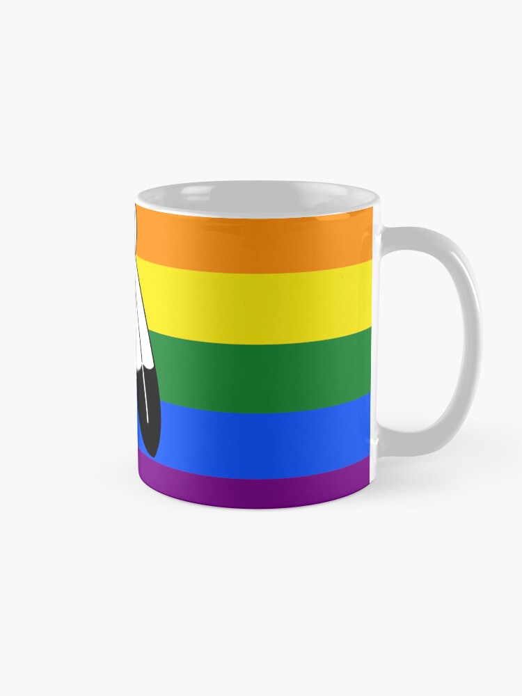 Thumbnail 5 of 6, Coffee Mug, Two Spirited LGBT Pride Flag designed and sold by LGBT-Pride-Flag.