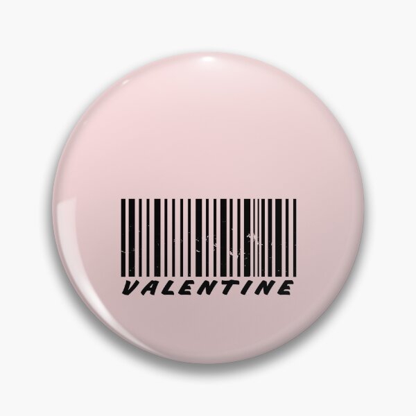 Item preview, Valentine Barcode Funny Single Valentine designed and sold by champagnemoment.