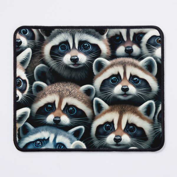 Item preview, Cheeky Racoon Collage, You Can Always Find Hope in a Racoon's Eyes designed and sold by Orianah.