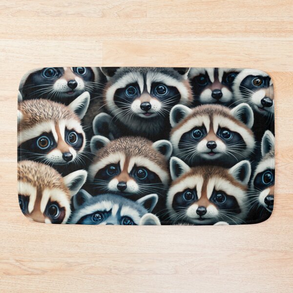 Item preview, Cheeky Racoon Collage, You Can Always Find Hope in a Racoon's Eyes designed and sold by Orianah.