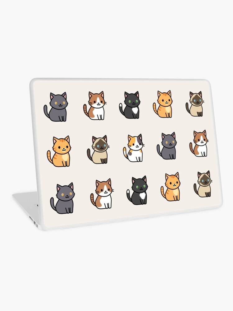 Cats Laptop Skin for Sale by littlemandyart