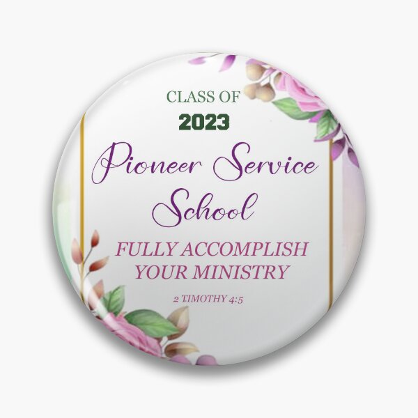Item preview, PIONEER SERVICE SCHOOL 2023 Spiral Notebook designed and sold by crafts-gift.