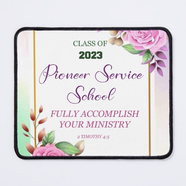 Item preview, PIONEER SERVICE SCHOOL 2023 Spiral Notebook designed and sold by crafts-gift.