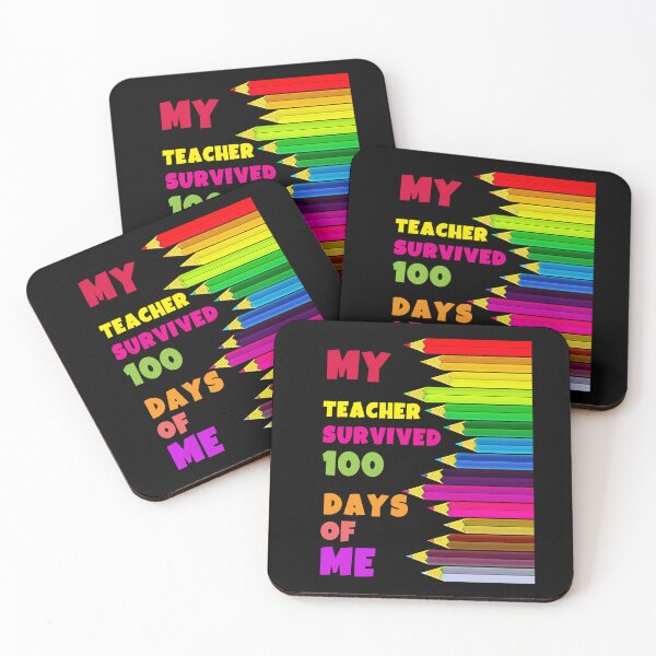 Item preview, My teacher survived 100 days of me designed and sold by Akimatax ✯✯✯✯✯.