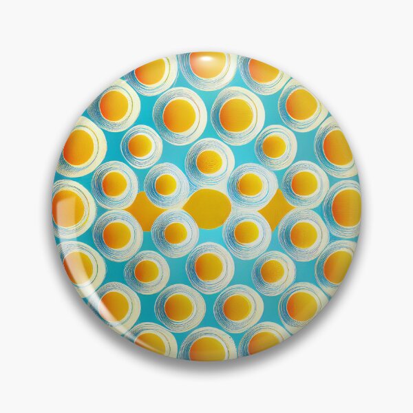 Artikelvorschau, Bright Circular Soft Minimalist Pattern Digital Painting entworfen und verkauft von CodeAndColors.