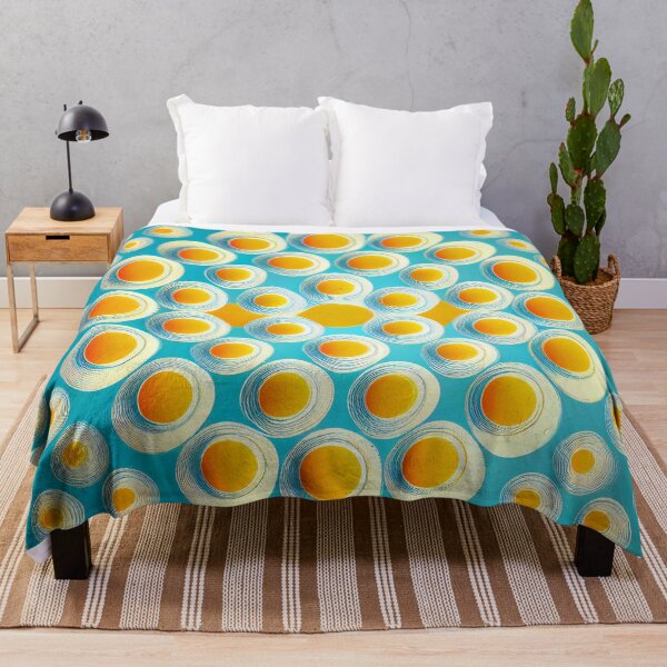 Item preview, Bright Circular Soft Minimalist Pattern Digital Painting designed and sold by CodeAndColors.