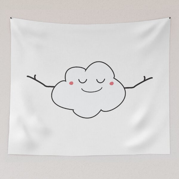 Item preview, Peace Of Mind With The Most Adorable Cloudy designed and sold by Sugarpuffdesign.