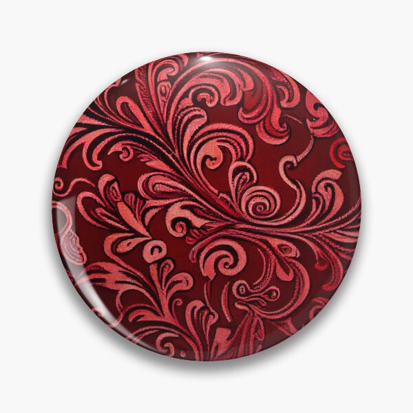 Artikelvorschau, Luxury Red Coarse Western Pattern Digital Painting entworfen und verkauft von CodeAndColors.