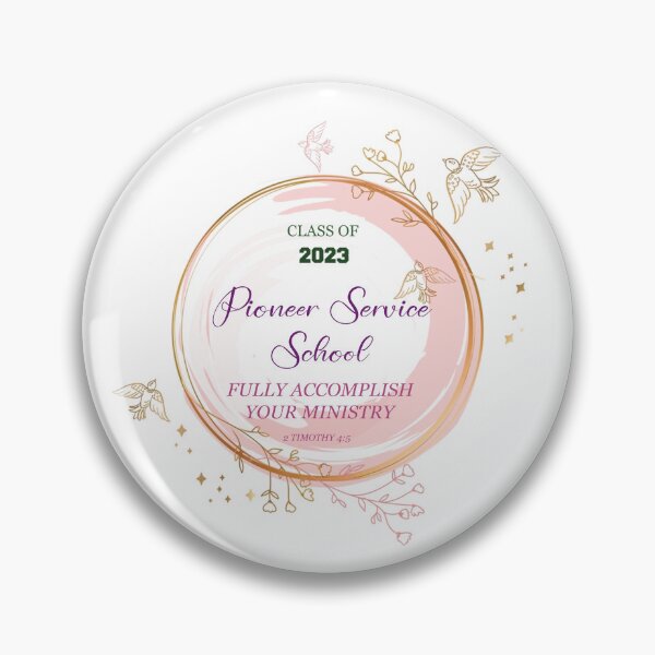 Item preview, PIONEER SERVICE SCHOOL 2023 Spiral Notebook designed and sold by crafts-gift.