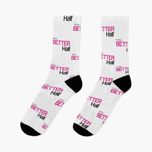 Item preview, Hubby's Better Half - Gift for spouse: Wife - Magenta / Pink designed and sold by pixelspantry.