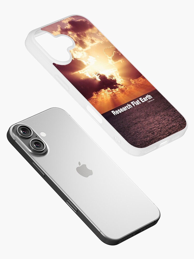 Thumbnail 2 of 5, iPhone Case, Research Flat Earth designed and sold by truthpirates.