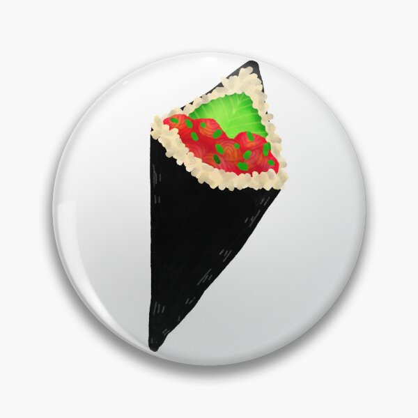Item preview, Temaki Sushi in watercolor style designed and sold by pamaripai.
