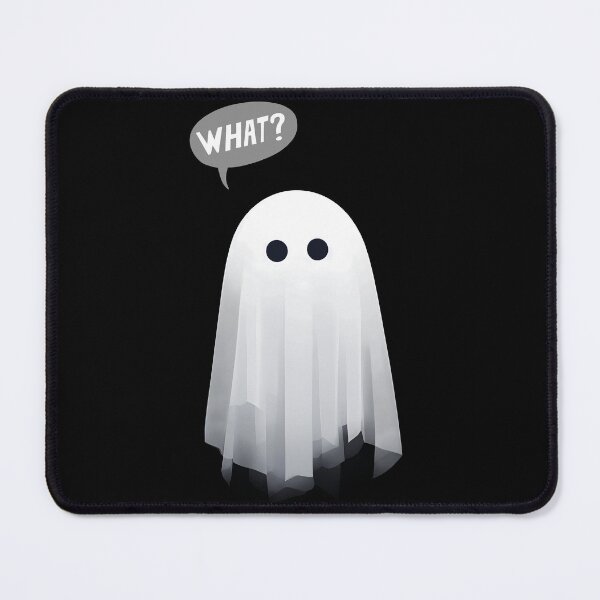 Item preview, Cute Confused Ghost designed and sold by ArtAT.