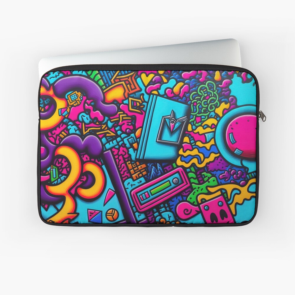 Doodle Art Laptop Skin for Sale by AeonGraphic
