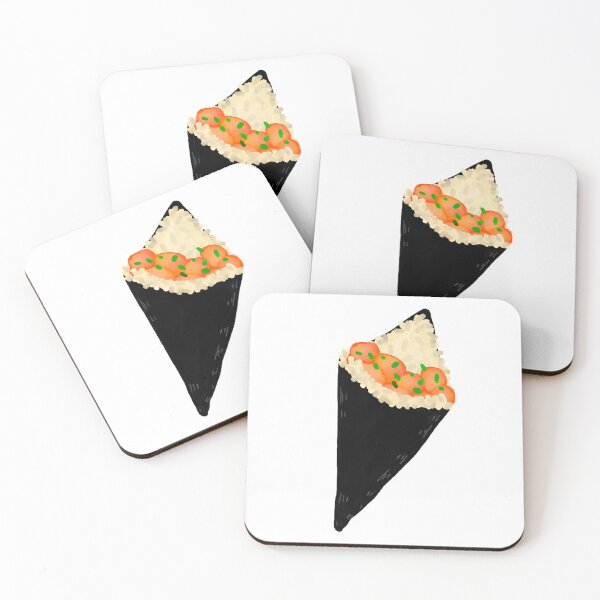 Item preview, Temaki Sushi in watercolor style designed and sold by pamaripai.