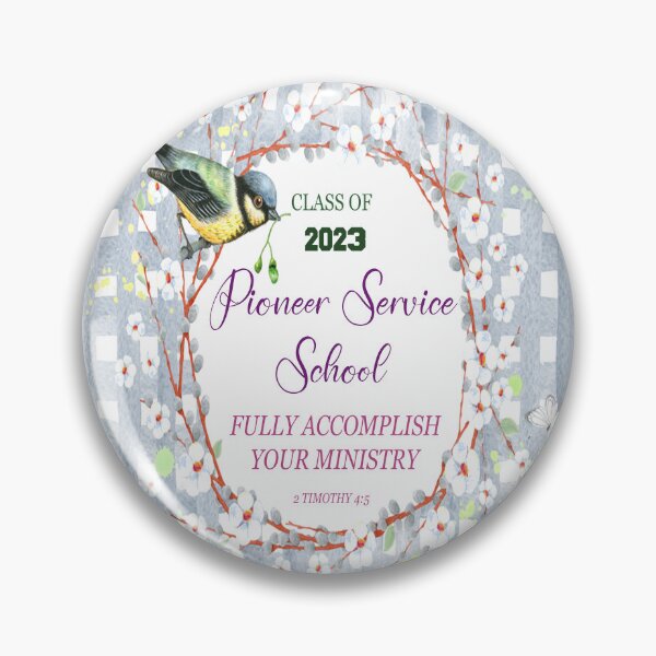 Item preview, PIONEER SERVICE SCHOOL 2023 Spiral Notebook designed and sold by crafts-gift.