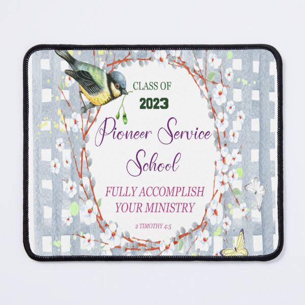 Item preview, PIONEER SERVICE SCHOOL 2023 Spiral Notebook designed and sold by crafts-gift.