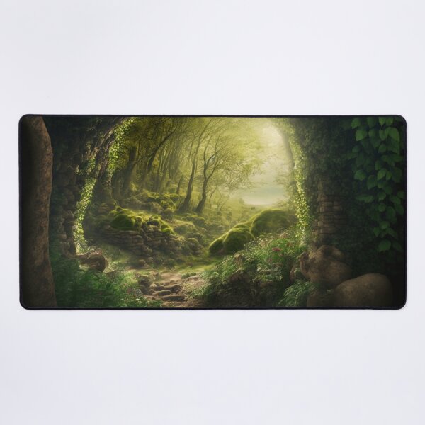 Item preview, Beautiful Landscape Painting, Path Into Enchanted Lands designed and sold by RealmsImagined.