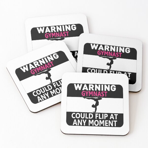 Item preview, Girls' Warning Gymnast Could Flip at Any Moment Gymnast Gymnastic Gifts Gir designed and sold by jojosign.