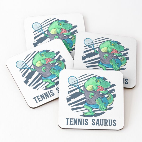 Item preview, Tennis Saurus T Rex Dinosaur with Tennis Racket Funny Dinosaur Tennis Outfits for Kids designed and sold by grinta2021.