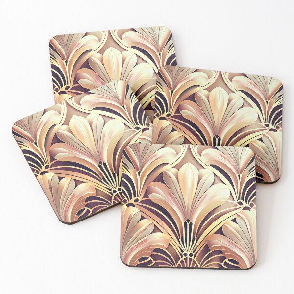 Artikelvorschau, Soft Classic Brilliant Art Deco Pattern Digital Painting entworfen und verkauft von CodeAndColors.