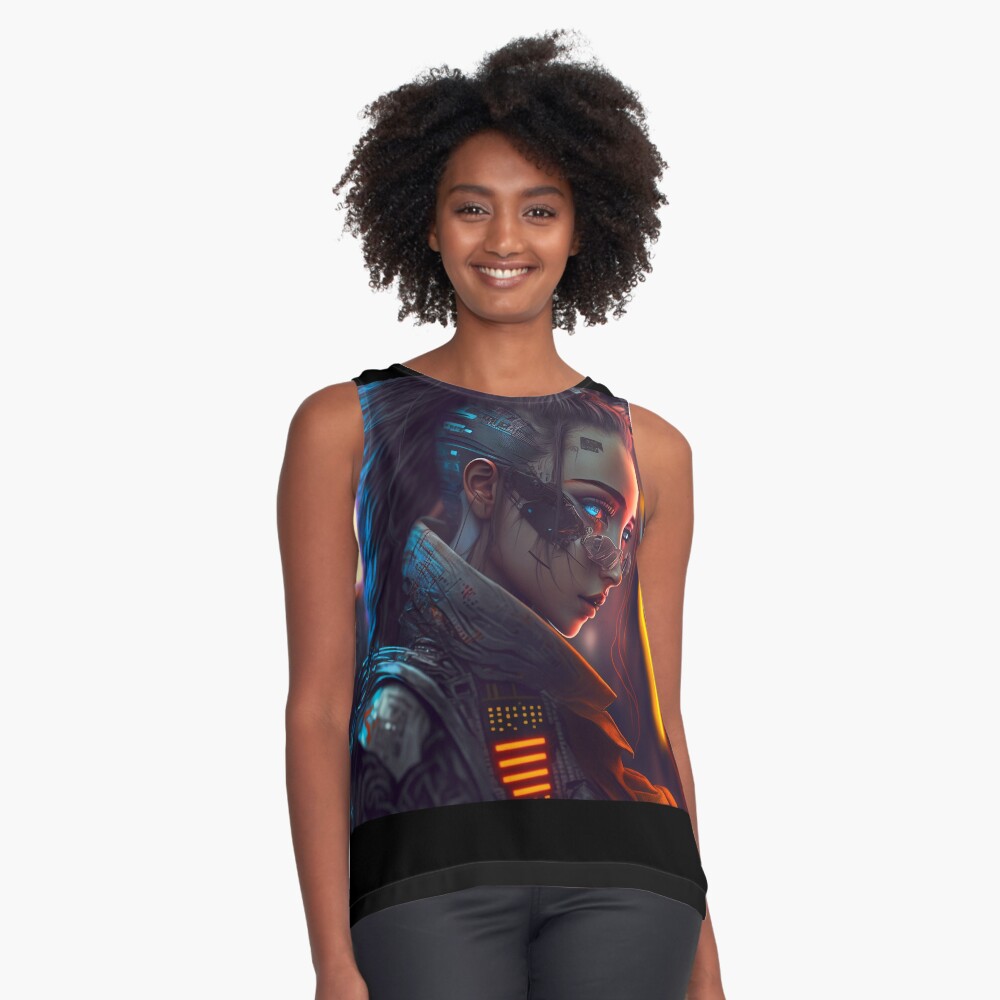 Item preview, Sleeveless Top designed and sold by BienThings.