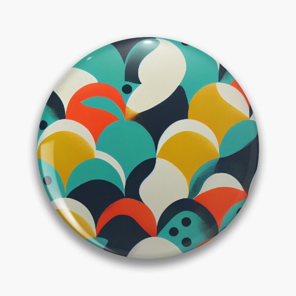 Artikelvorschau, Bright Minimalist Pattern Digital Painting entworfen und verkauft von CodeAndColors.