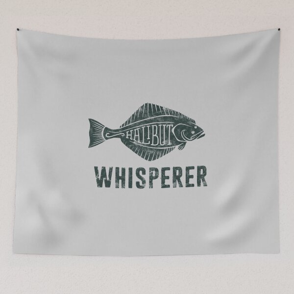 Item preview, Halibut Whisperer Fish Funny fishing Fishermen designed and sold by funnytshirtemp.