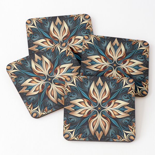 Item preview, Intense Designer Contemporary Pattern Digital Painting designed and sold by CodeAndColors.