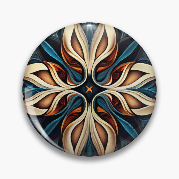 Item preview, Intense Designer Contemporary Pattern Digital Painting designed and sold by CodeAndColors.
