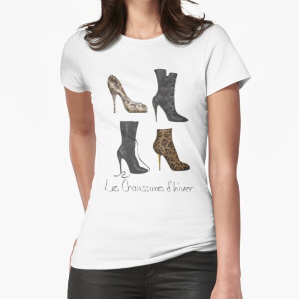 Les Chaussures d'hiver Fitted T-Shirt