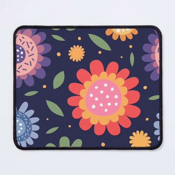 Item preview, Pattern with flowers in a children's style. designed and sold by KO-SIM.